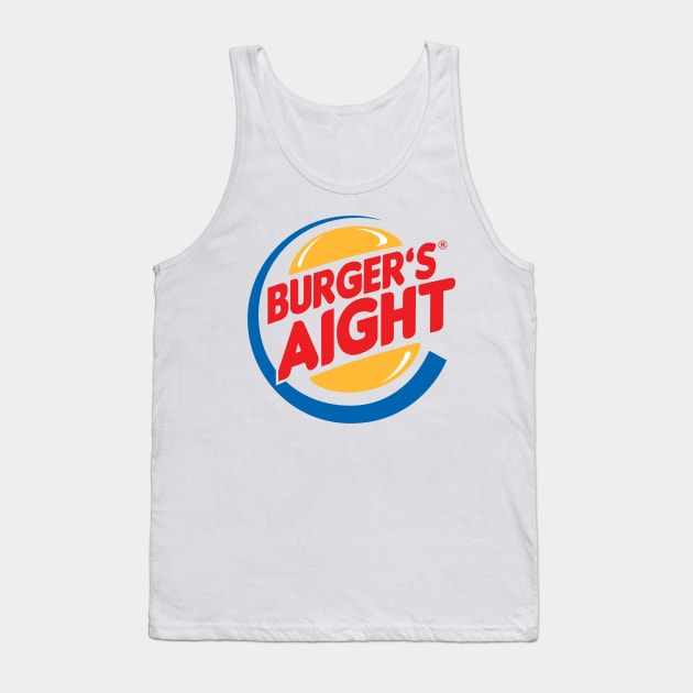 Burger Squire Tank Top by Riki Prosper